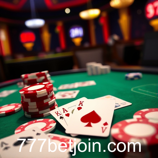 Explore a Emoção das Salas de Poker no 777bet